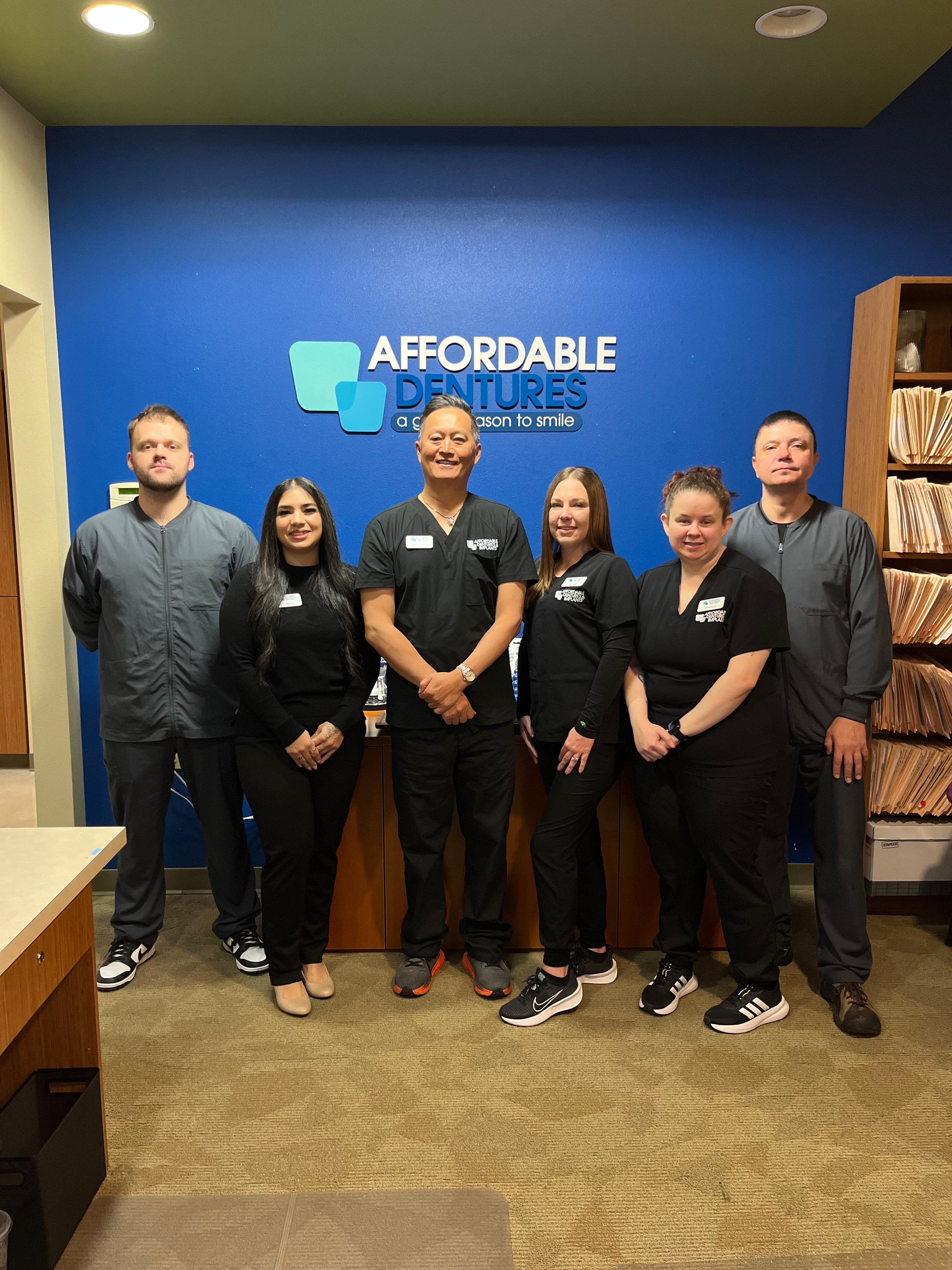 Team at Affordable Dentures & Implants in Tacoma, WA