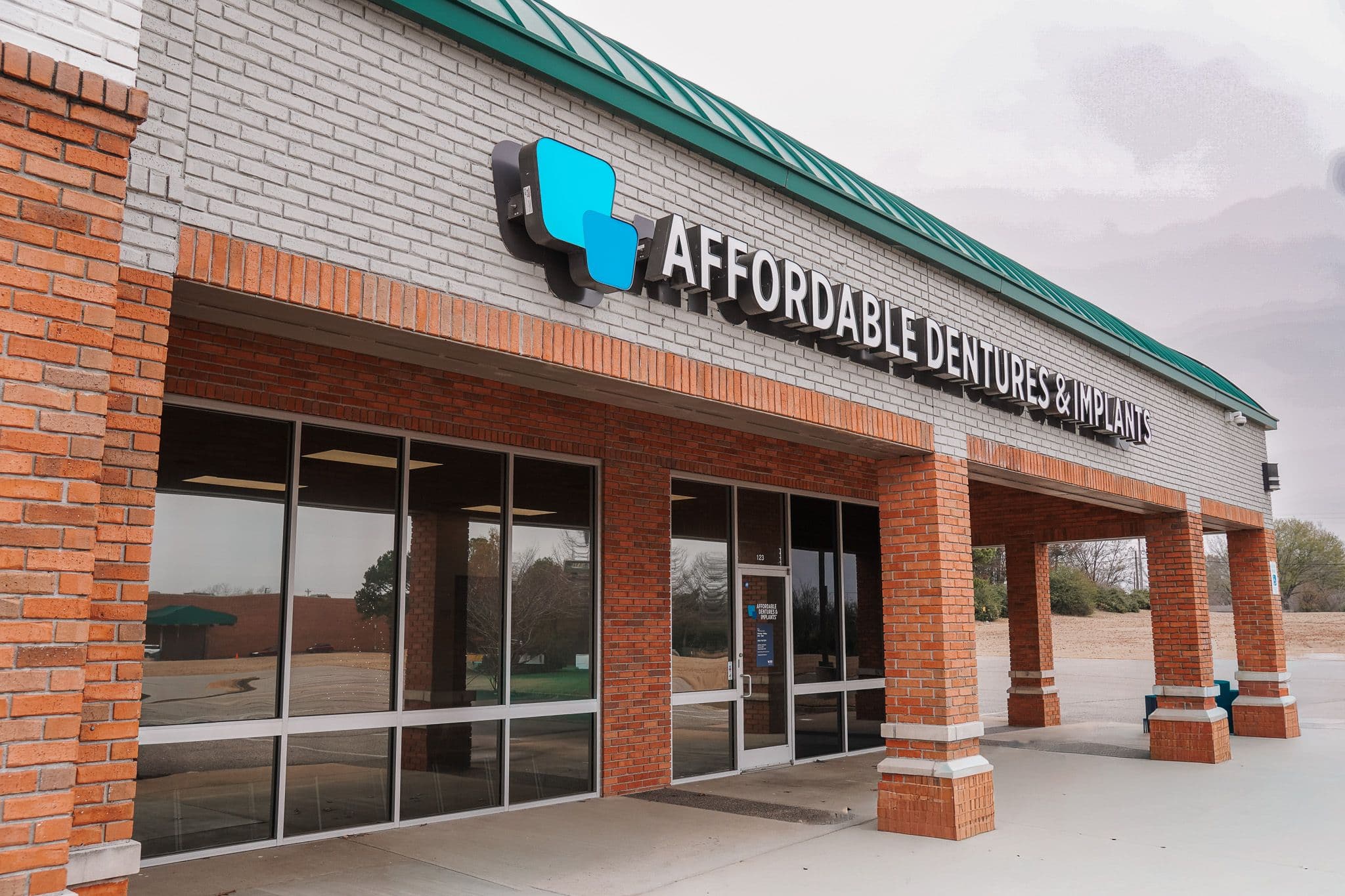 Exterior of Affordable Dentures & Implants in Olive Branch, MS