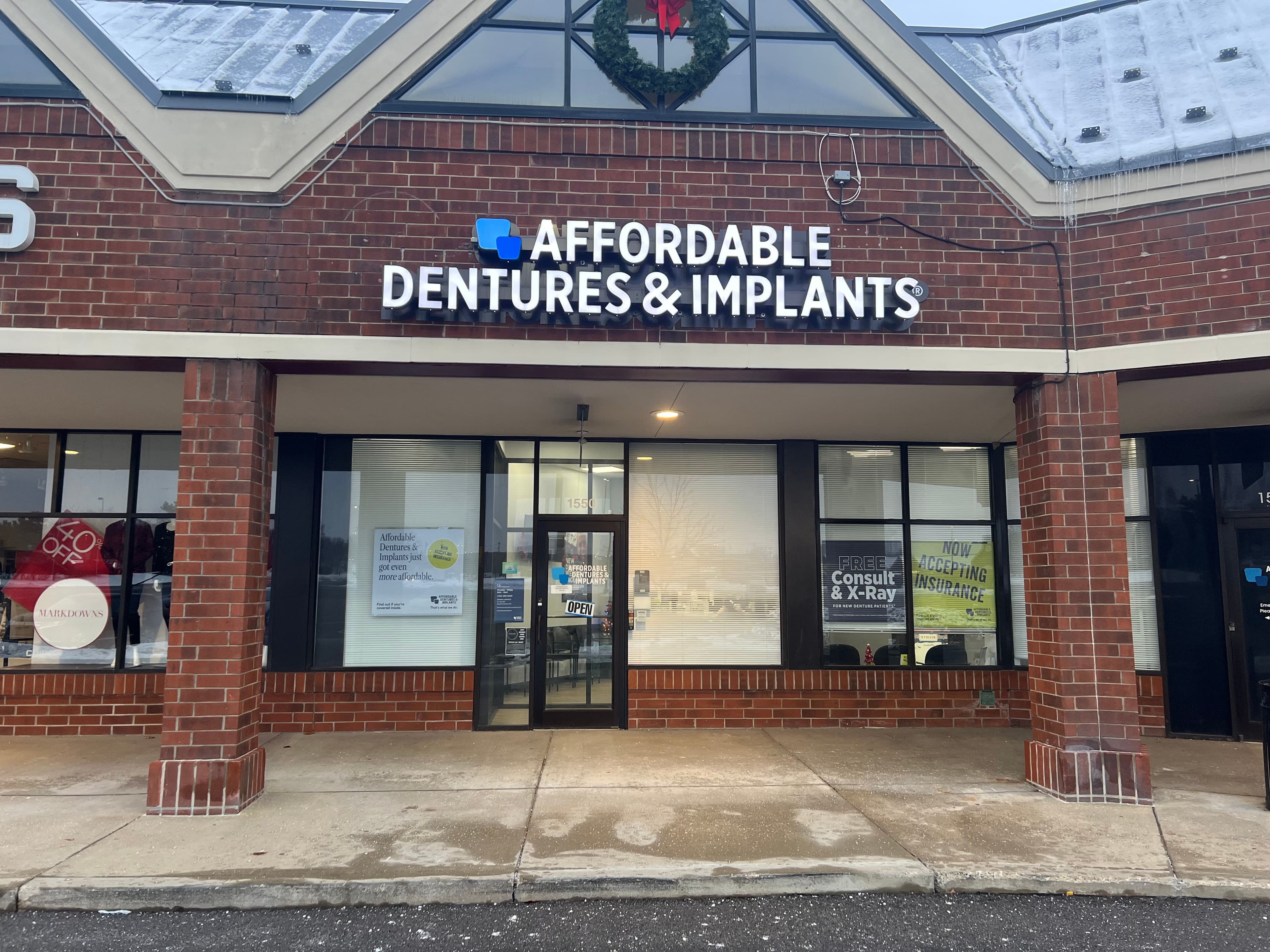Exterior of Affordable Dentures & Implants in Pittsburgh, PA