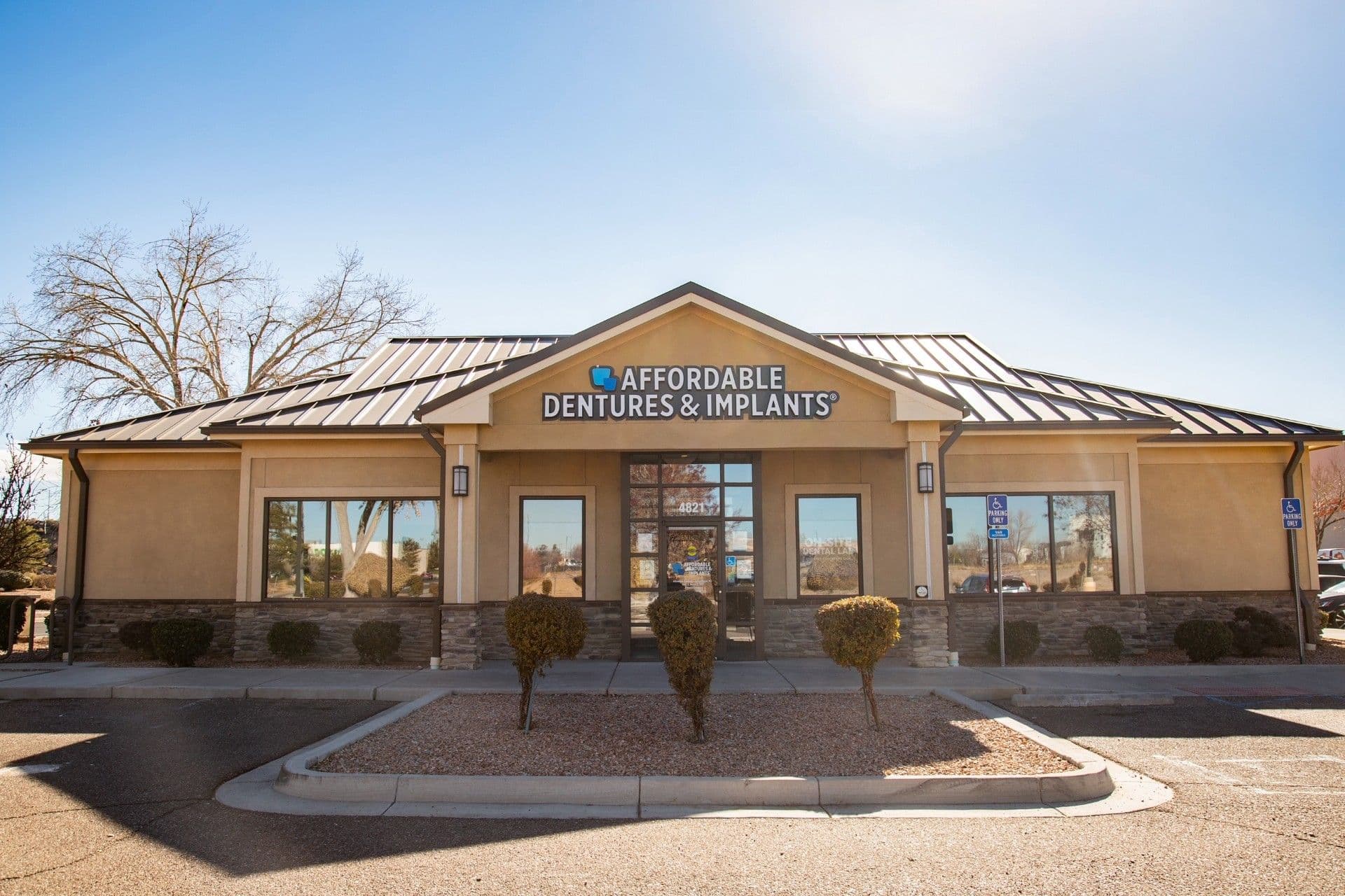Exterior image of Affordable Dentures & Implants - Albuquerque, New Mexico