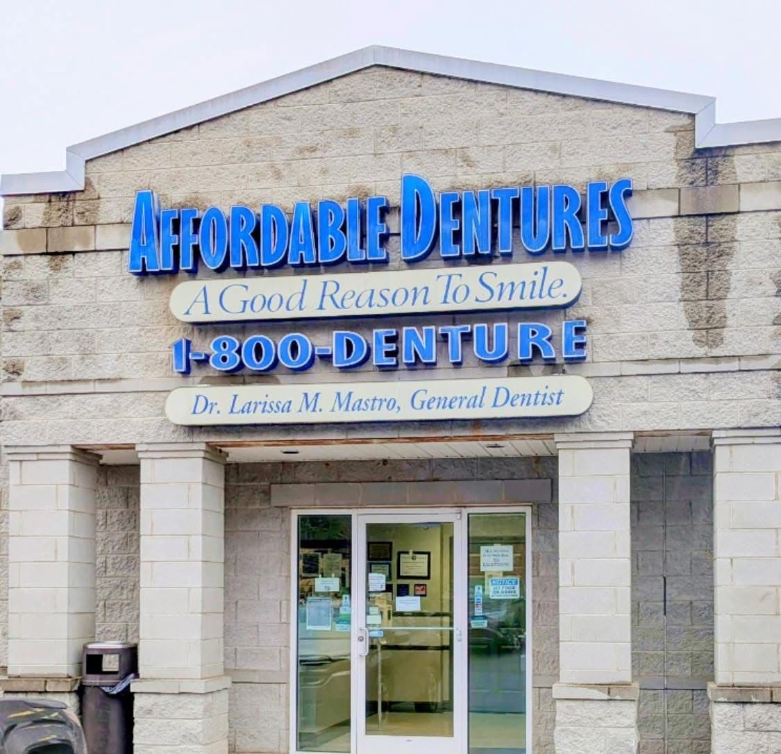 Exterior of Affordable Dentures & Implants in Conover, NC