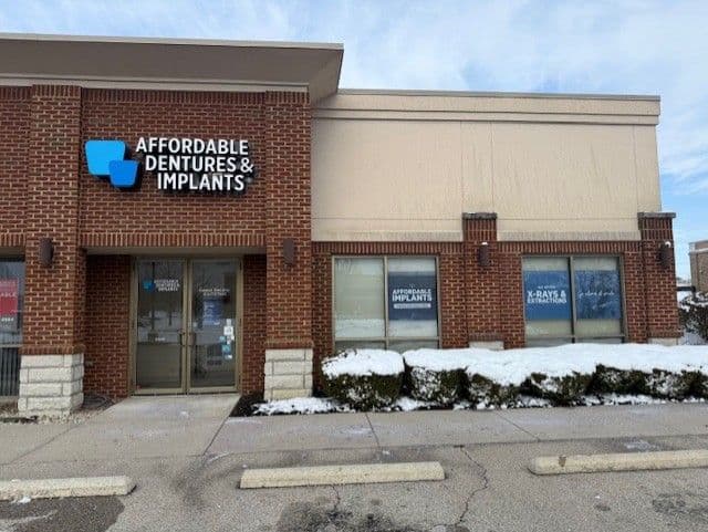 Exterior of Affordable Dentures & Implants in West Chester, OH