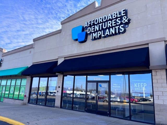 Exterior of Affordable Dentures & Implants in Madison, TN