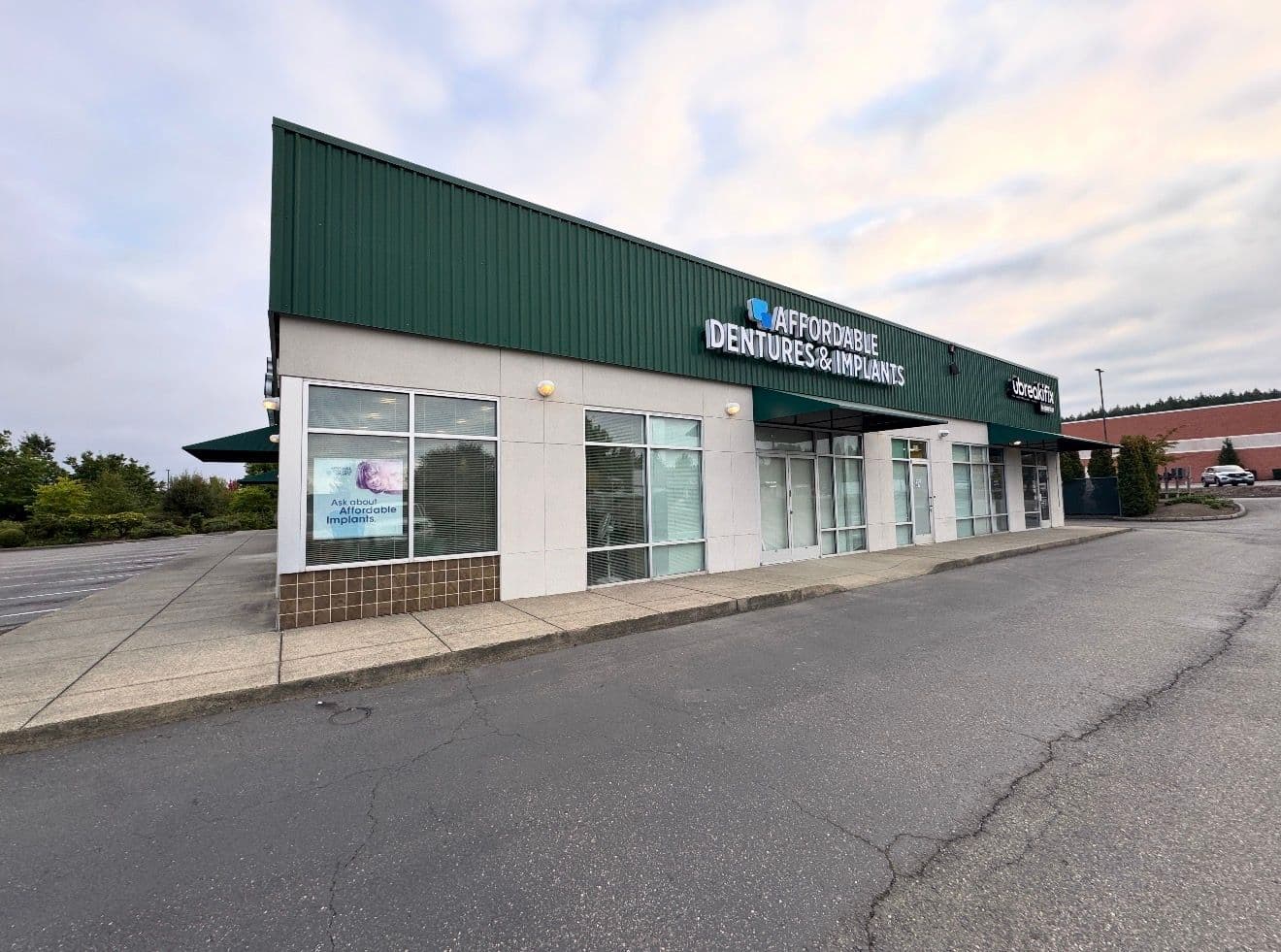 Exterior of Affordable Dentures & Implants in Silverdale, WA