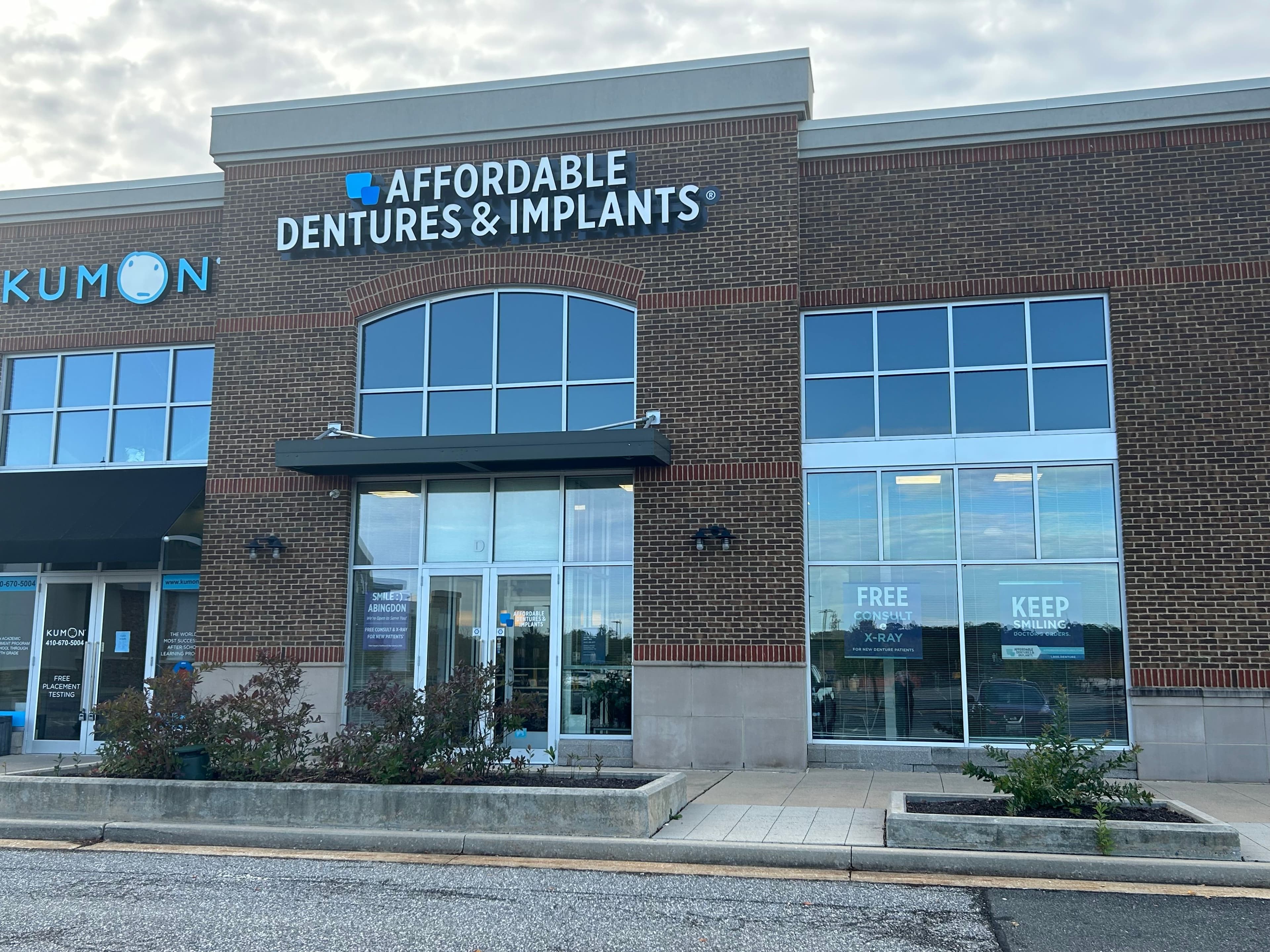Exterior of Affordable Dentures & Implants in Abingdon, MD